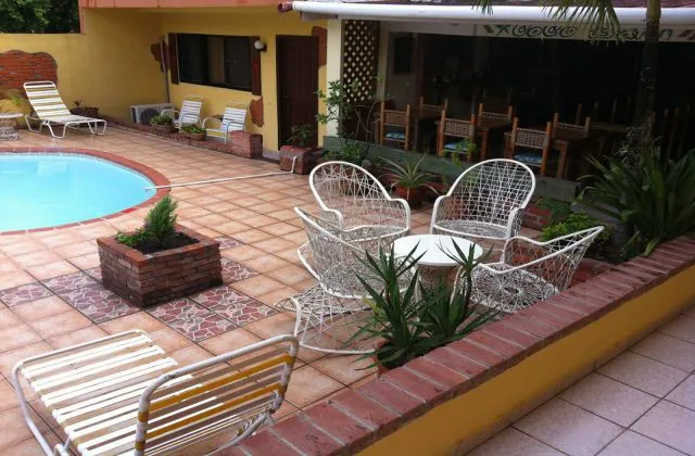 Hotel Casa Coco Boca Chica terrasse